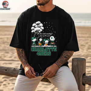 Peanuts Charlotte 49ers Winter It’s The Most Wonderful Time Of The Year T Shirt