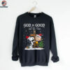 Peanuts God is Good All The Time Christmas T shirt