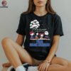 Peanuts Tulsa Golden Hurricane Winter It's The Most Wonderful Time Of The Year T Shirt