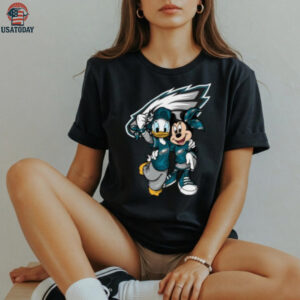 Philadelphia Eagles Minnie Mouse Custom Made T Shirt