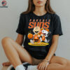Phoenix Suns X Charlie Brown And Snoopy Playing Basketball Shirt