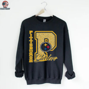 Pittsburgh Steelers Glitter P Fan Tee