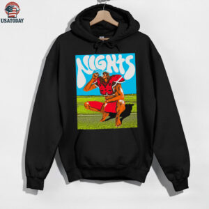 Psychedelic Gridiron Nights T Shirt