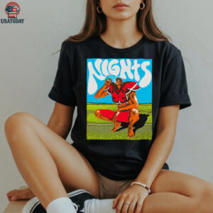 Psychedelic Gridiron Nights T Shirt