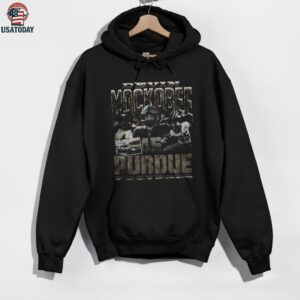 Purdue Football Devin Mockobee Black Graphic T Shirt