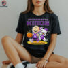 Sacramento Kings X Charlie Brown And Snoopy Playing Basketball Shirt