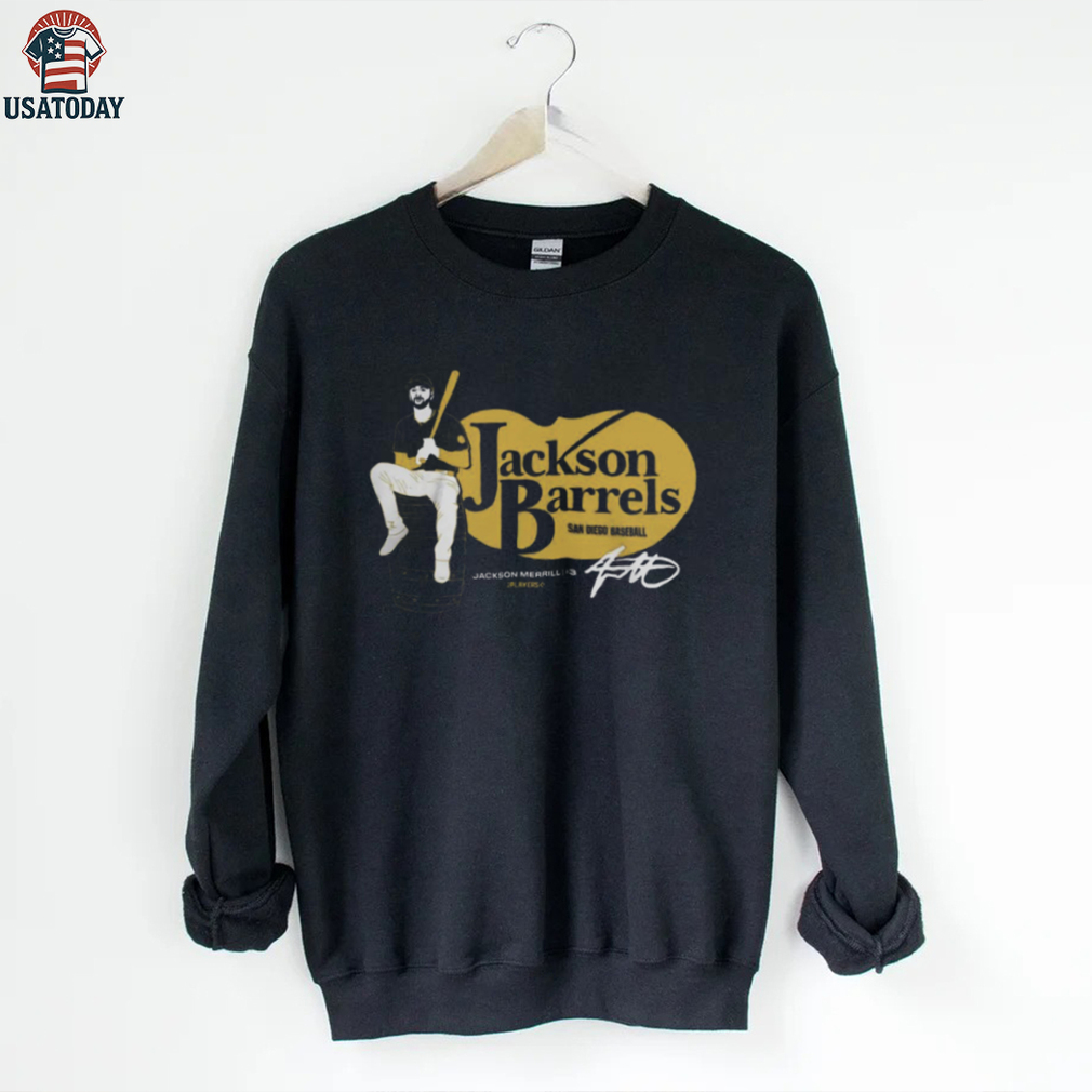 San Diego Padres Jackson Barrels T Shirt San Diego Padres Jackson Barrels T Shirt