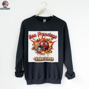 San Francisco 49ers Explosive Helmet Tee