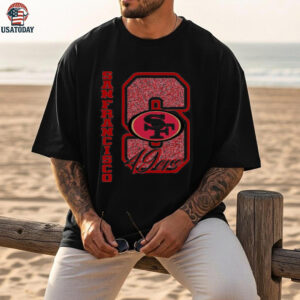 San Francisco 49ers Glitter Logo Tee