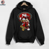 San Francisco 49ers Mickey Mouse and Donald Duck Shirt