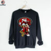 San Francisco 49ers Mickey Mouse and Donald Duck Shirt