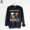 San Francisco Giants Baseball Snoopy Woodstock Charlie Brown Damn Right Now And Forever T Shirt
