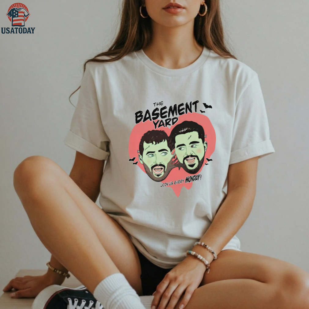 Santagato Studios Spooky Season Basement Yard T Shirt Hoodie Santagato Studios Spooky Season Basement Yard T Shirt Hoodie