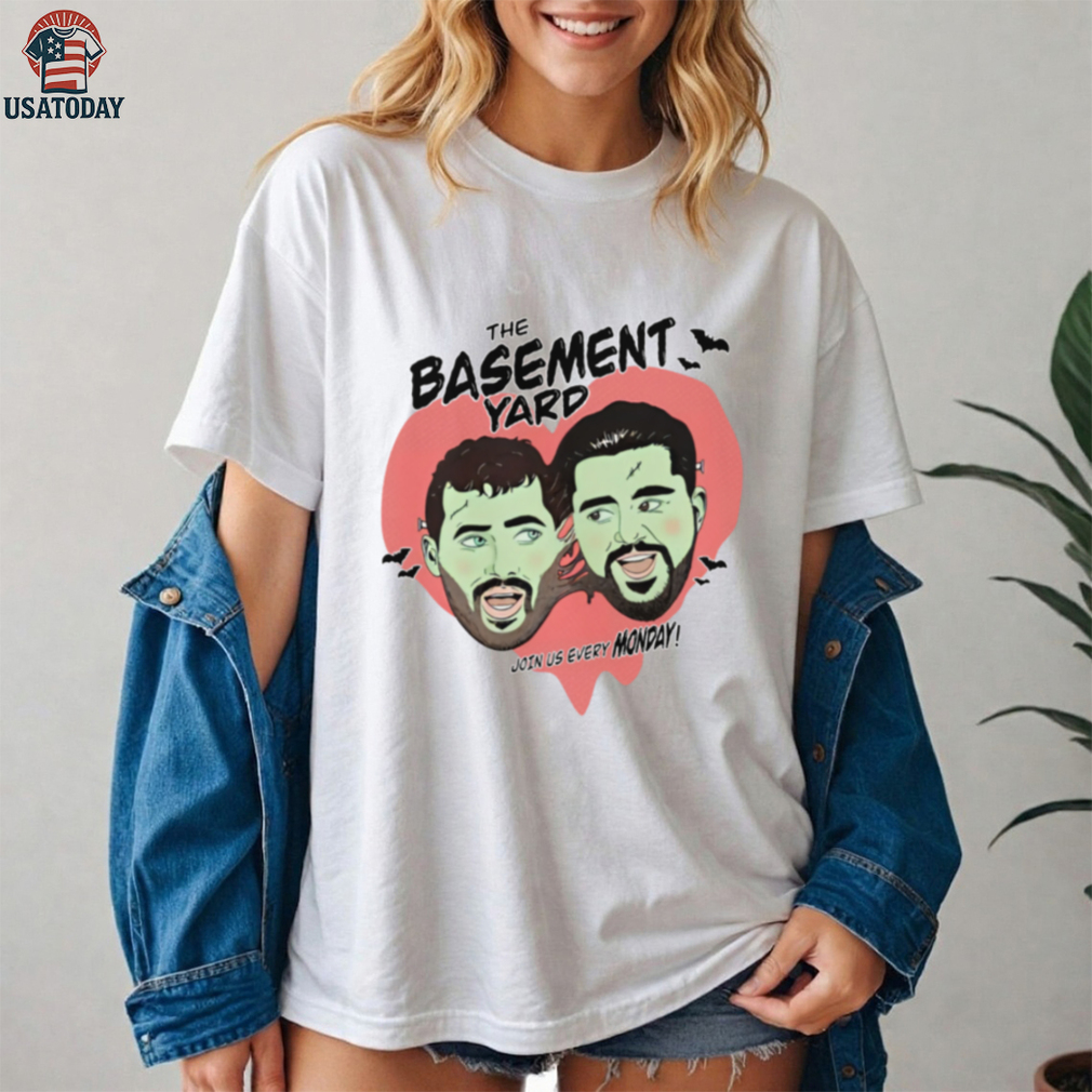 Santagato Studios Spooky Season Basement Yard T Shirt Hoodie Santagato Studios Spooky Season Basement Yard T Shirt Hoodie