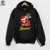 Savannah Bananas Christmas Santa Dab T Shirt