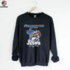 Seattle Seahawks in my veins Jesus in my heart cross mascot shirt