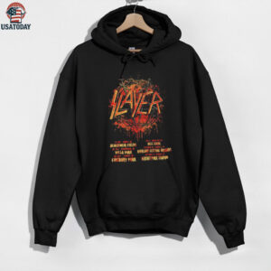 Slayer Farewell Tour 2025 Unisex T Shirts