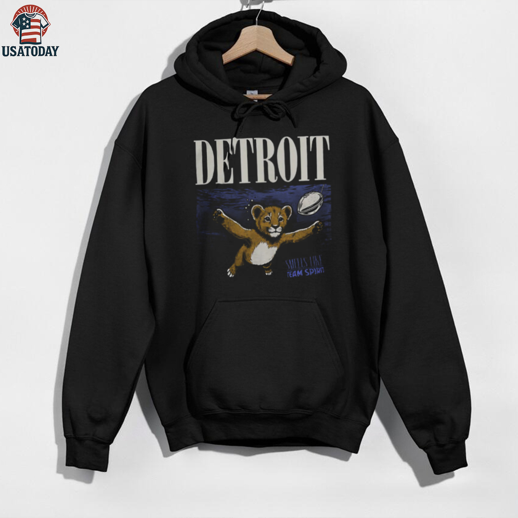 Smells Like Team Spirit Detroit T Shirt Smells Like Team Spirit Detroit T Shirt