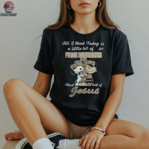 Snoopy & Charlie Brown Purdue Boilermakers A Whole Lot of Jesus T Shirt