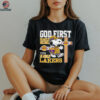 Snoopy God First, Family Second, Then Los Angeles Lakers T Shirt