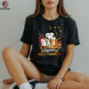 Snoopy Happy Hallothanksmas Funny Holiday Halloween Thanksgiving Christmas T Shirt