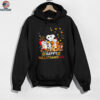 Snoopy Happy Hallothanksmas Funny Holiday Halloween Thanksgiving Christmas T Shirt