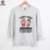Snoopy I don’t need google my wife knows everything Christmas shirt