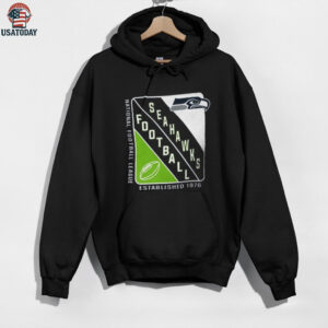 Starter Seattle Seahawks Navy Blue Shield Shirt