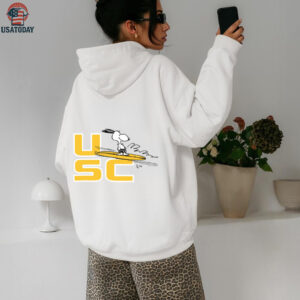 Streaker Sports Shop Peanuts x USC Surf Southern Cal T Shirt