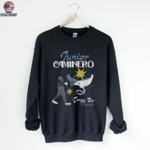 Tampa Bay Rays Junior Caminero Superstar Cartoon T Shirt