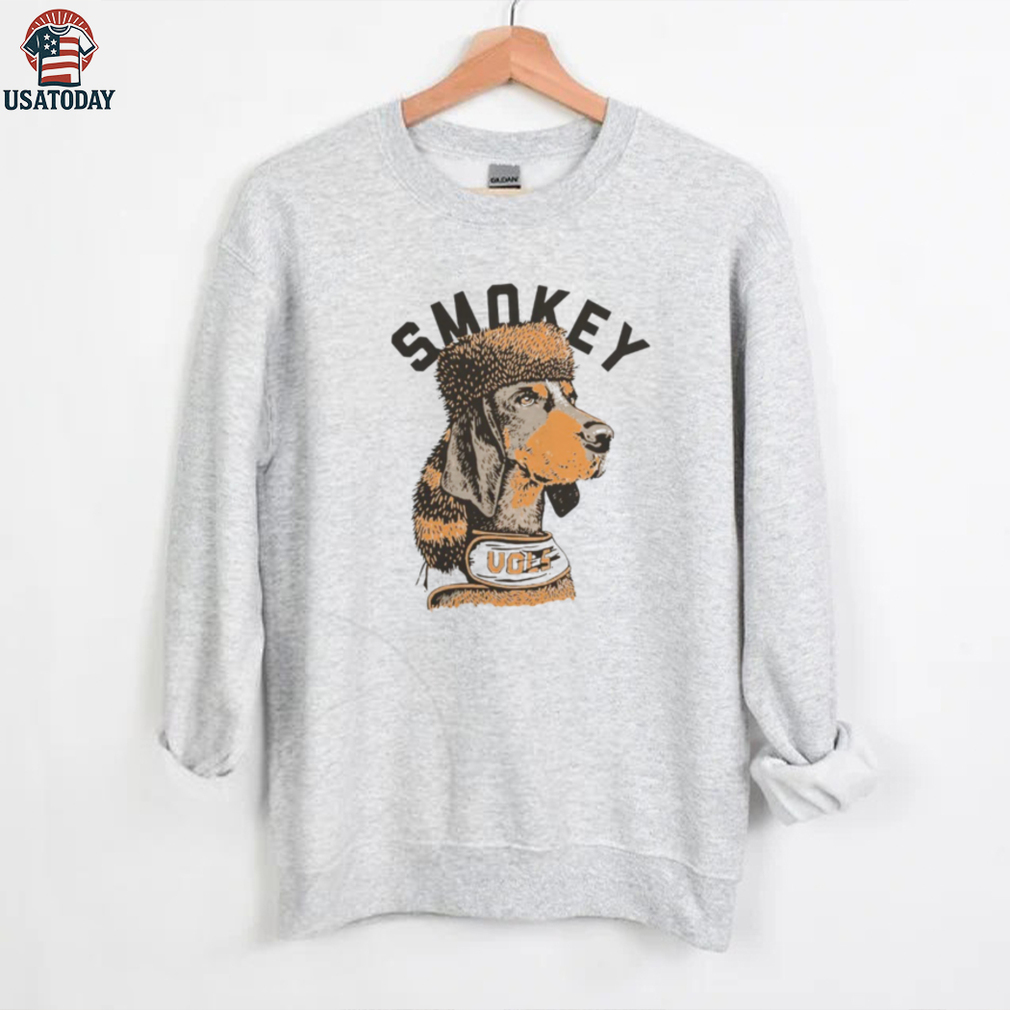 Tennessee Volunteers Smokey Coonskin Cap T Shirt Tennessee Volunteers Smokey Coonskin Cap T Shirt
