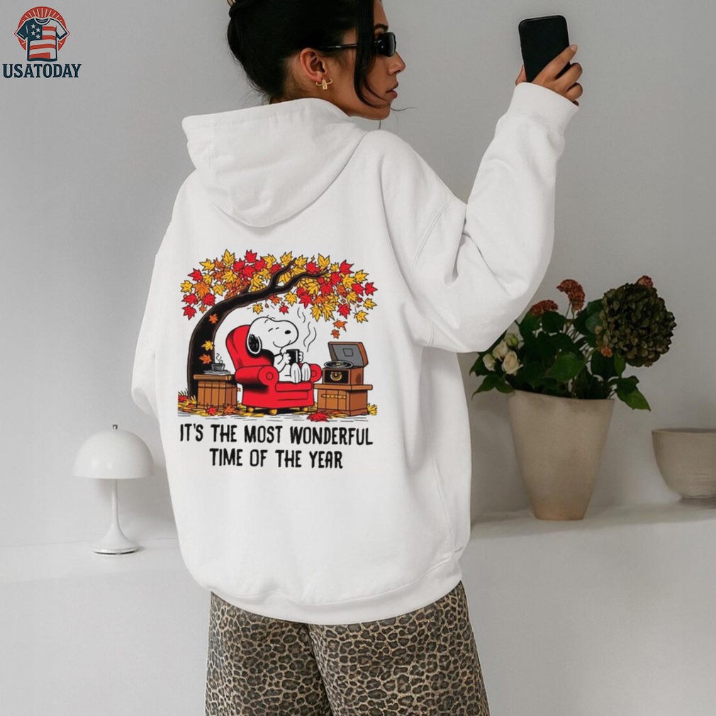 The Most Wonderful Time Of The Year Snoopy Fall T Shirt The Most Wonderful Time Of The Year Snoopy Fall T Shirt