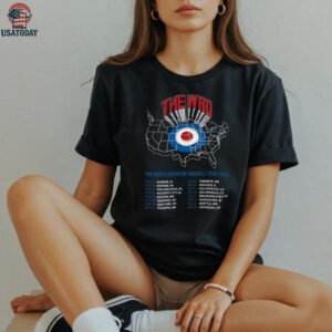 The Who The North American Farewell Tour 2025 T Shirt