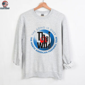 The Who The Song Is Over North American Farewell Tour Shirt