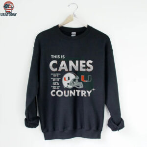 This Is Canes Country Miami Hurricanes NFL Football 2025 shirt