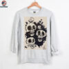 Three Eyed Skulls t shirt