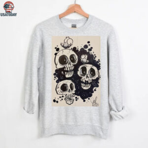 Three Eyed Skulls t shirt
