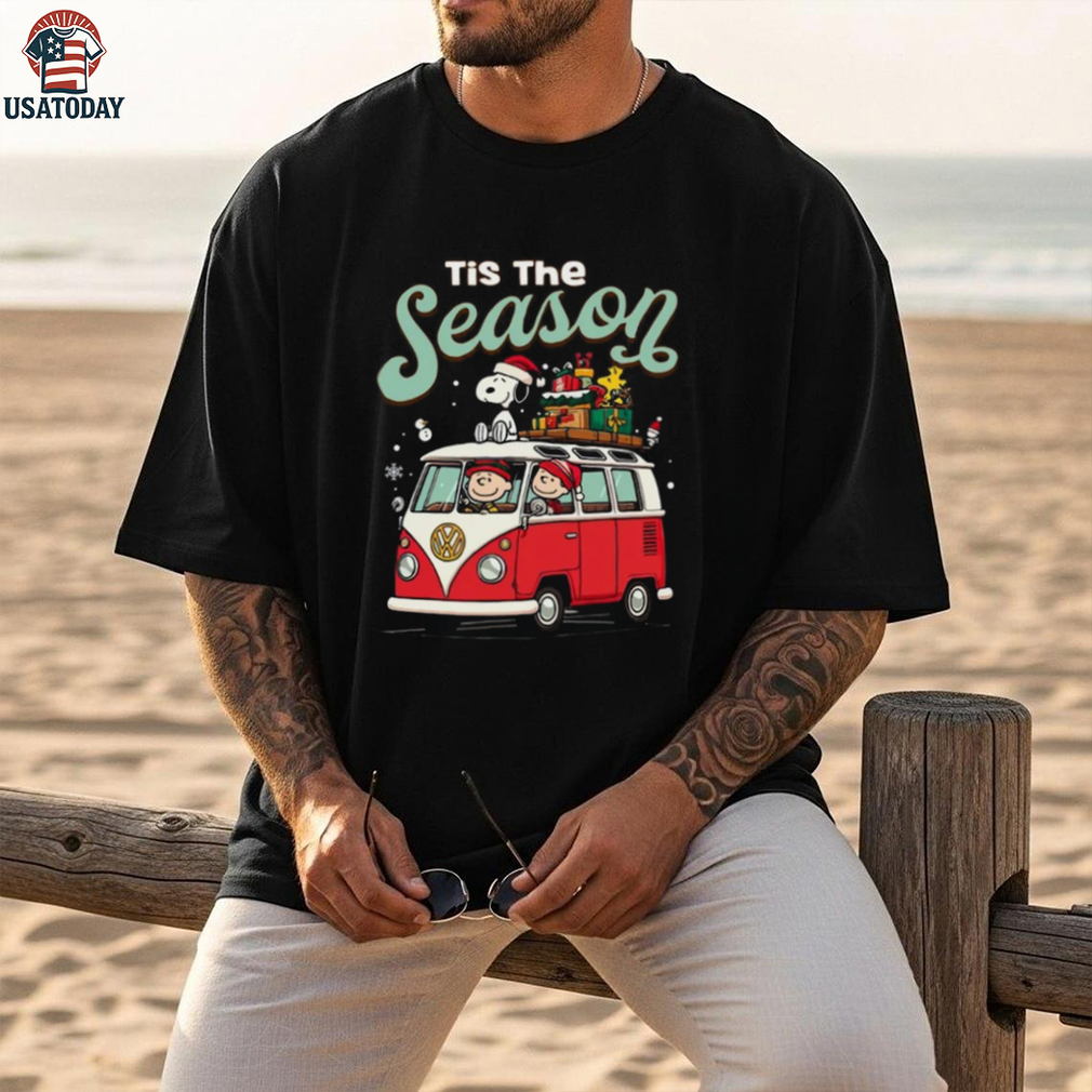 Tis The Season Christmas T Shirt Snoopy Woodstock Holiday Gift Tee Tis The Season Christmas T Shirt Snoopy Woodstock Holiday Gift Tee