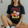 Toronto Raptors X Charlie Brown And Snoopy Playing Basketball Shirt