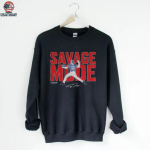 Trey Yesavage Savage Mode Toronto Blue Jays Playoffs Baseball World Series MLB signature shirt