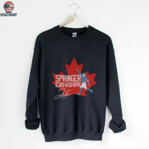 Trey Yesavage Springer Dinger Toronto Blue Jays Playoffs Baseball World Series MLB signature shirt
