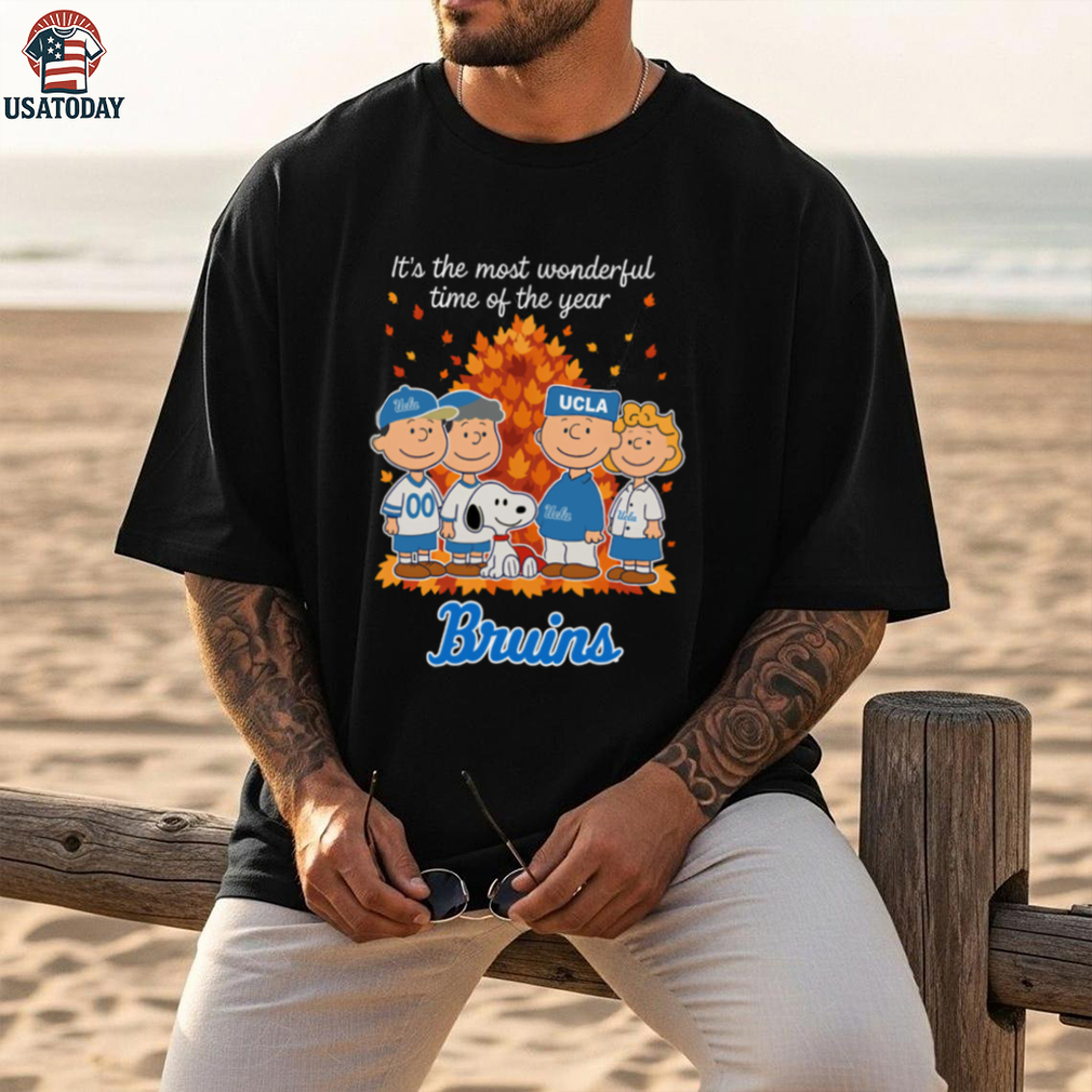 UCLA Bruins x Peanuts Fall T Shirt It’s the Most Wonderful Time of the Year UCLA Bruins x Peanuts Fall T Shirt It’s the Most Wonderful Time of the Year