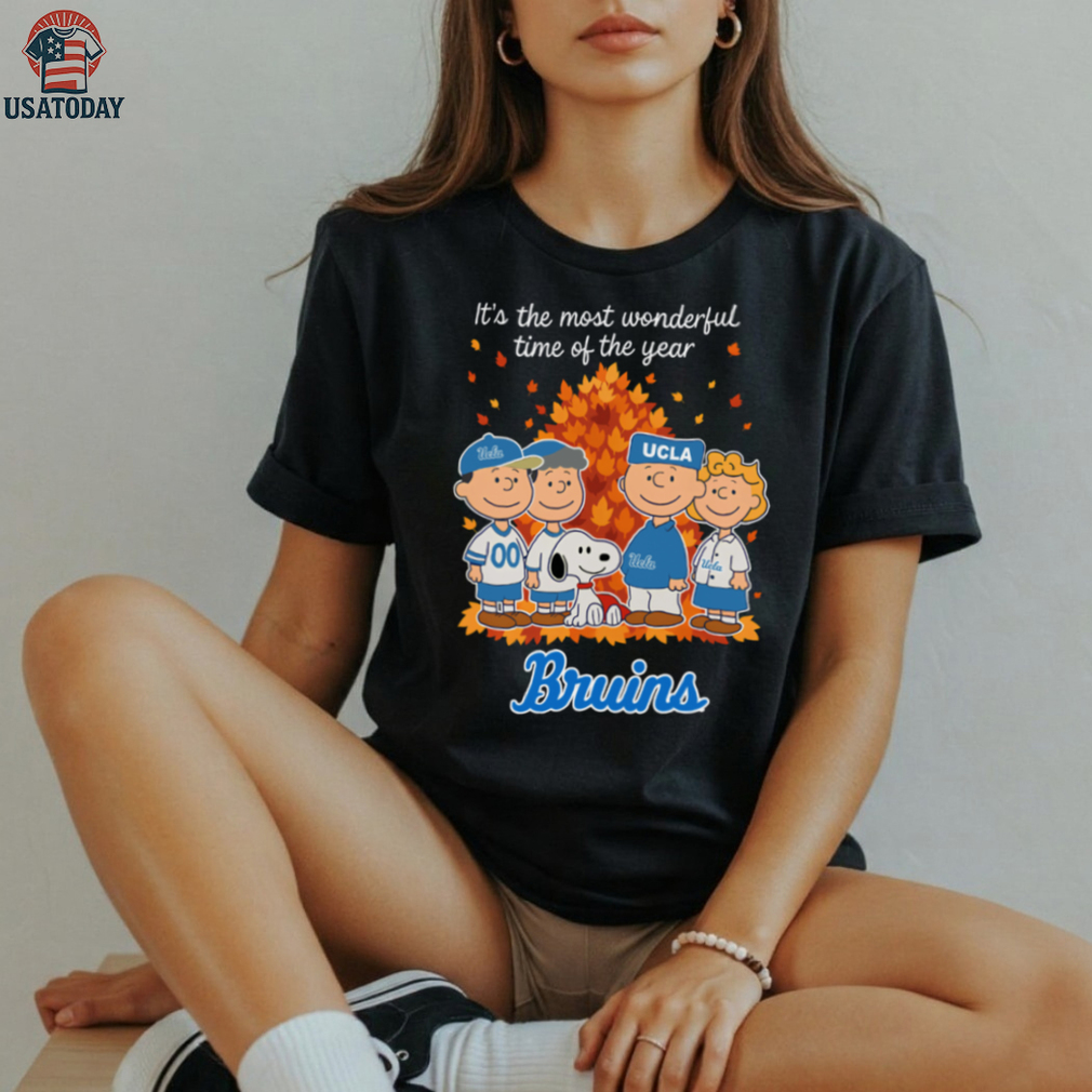 UCLA Bruins x Peanuts Fall T Shirt It’s the Most Wonderful Time of the Year UCLA Bruins x Peanuts Fall T Shirt It’s the Most Wonderful Time of the Year