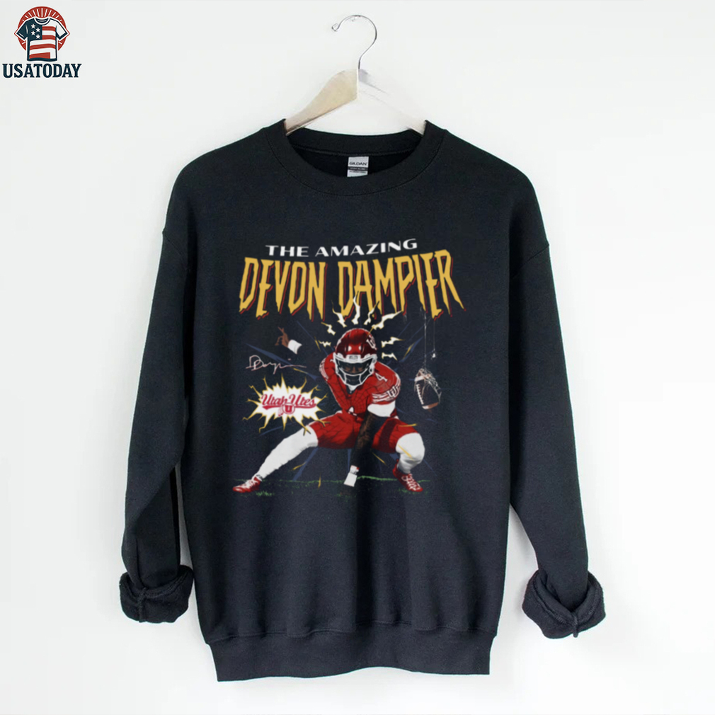 Utah Football Devon Dampier The Amazing Devon Dampier T Shirt Utah Football Devon Dampier The Amazing Devon Dampier T Shirt