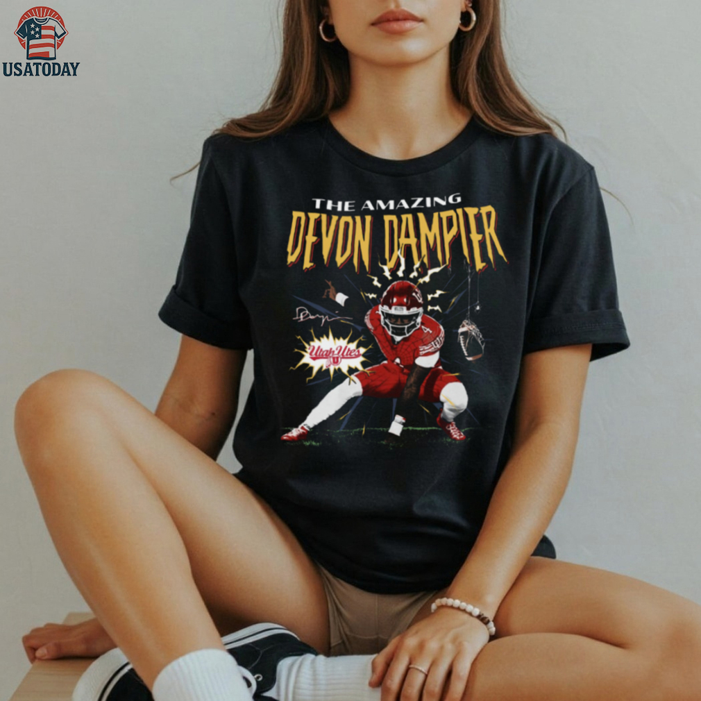 Utah Football Devon Dampier The Amazing Devon Dampier T Shirt Utah Football Devon Dampier The Amazing Devon Dampier T Shirt
