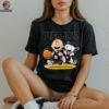 Utah Jazz X Charlie Brown And Snoopy Playing Basketball Shirt