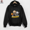 Utah Jazz X Charlie Brown And Snoopy Playing Basketball Shirt