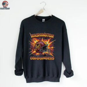 Washington Commanders Drip Helmet Tee