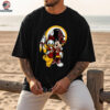 Washington Redskins Donald and Minnie Mouse T Shirt