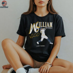 William Contreras Milwaukee Brewers Baseball Shirt